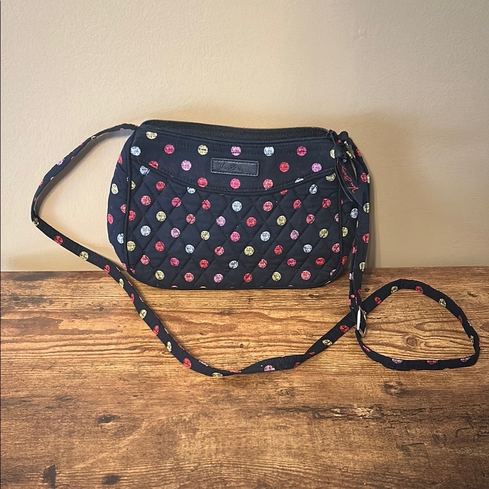 Vera Bradley Crossbody Bag Havana Dots